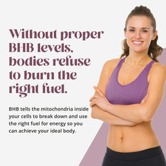 BioVanish Keto Activate Cocoa Drink close-up of BHB salts for ketosis-compatible benefits.