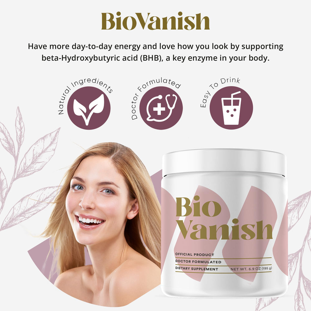 BioVanish Keto Activate Cocoa Drink mug filled with chocolate beverage for energy support.