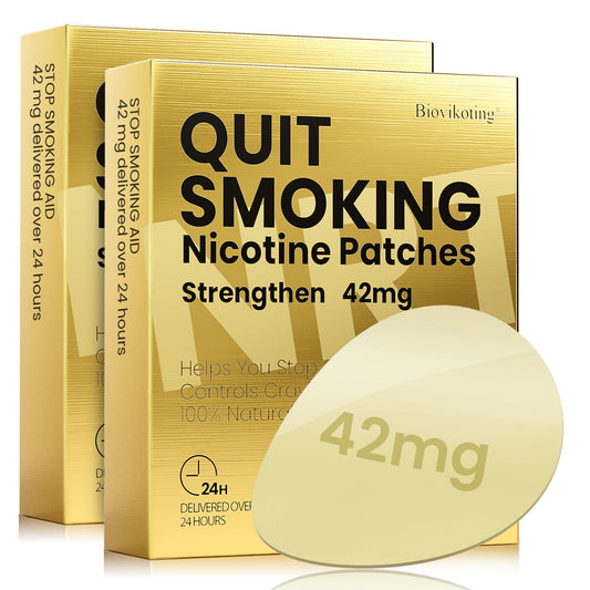 Biovikoting nicotine patch 42 mg pack—ready for a daily quit routine.