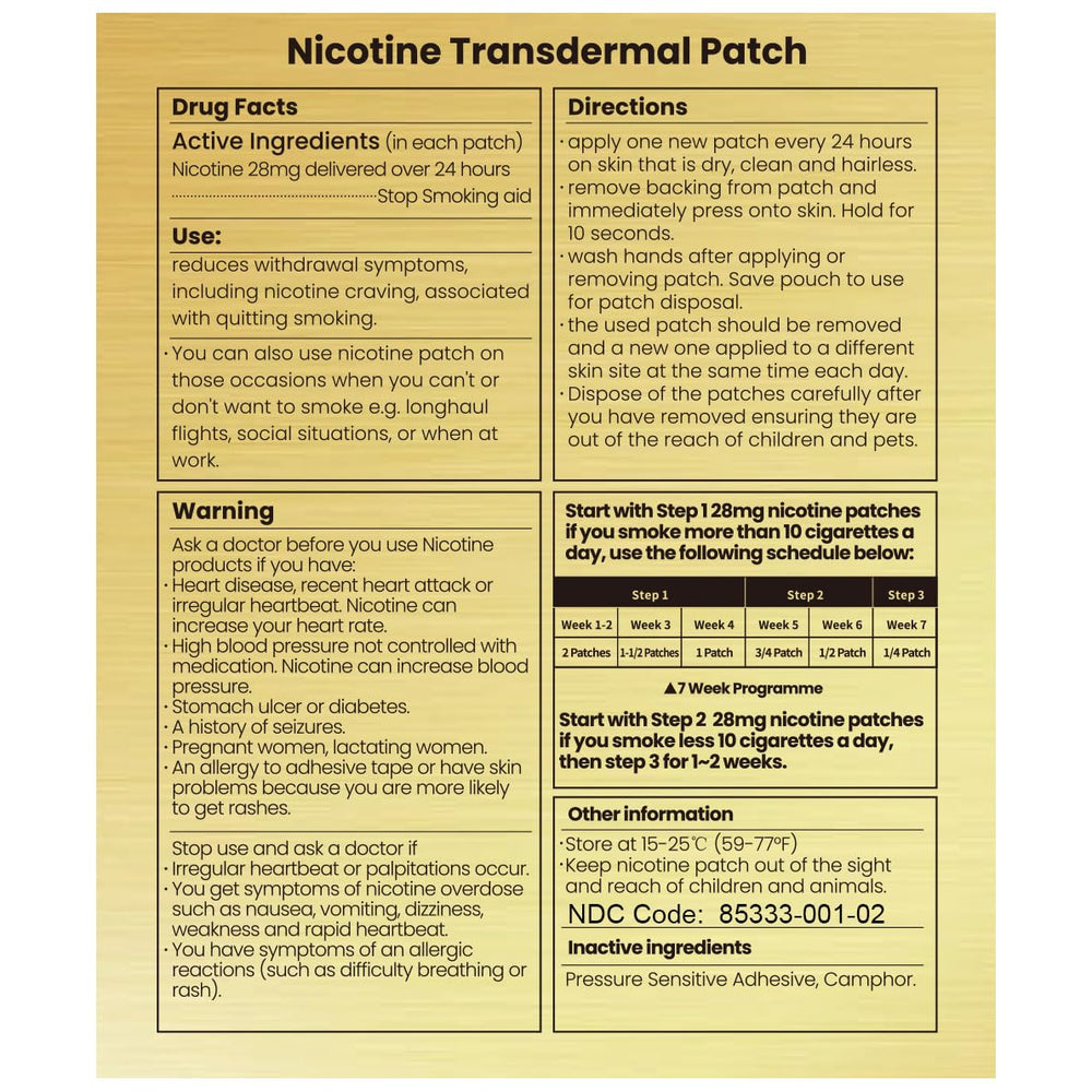 Biovikoting patch and inhaler kit ready for discreet use under clothing