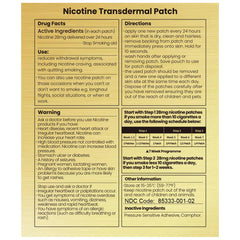 Biovikoting patch and inhaler kit ready for discreet use under clothing