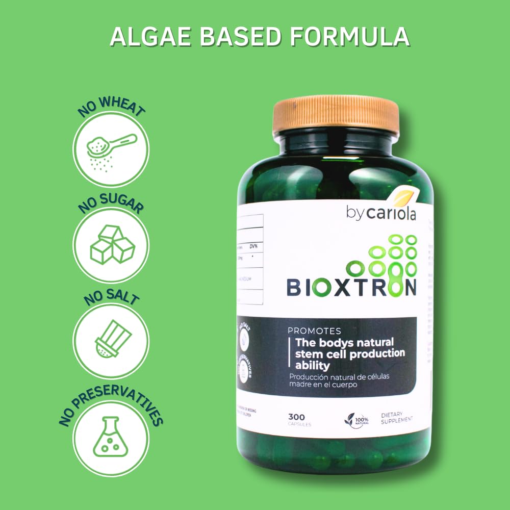 Bioxtron AFA Stem Cell Supplement natural ingredients emphasis clean formula