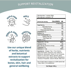 Bioxtron Collagen Peptides Powder measuring scoop ensures precise daily use.