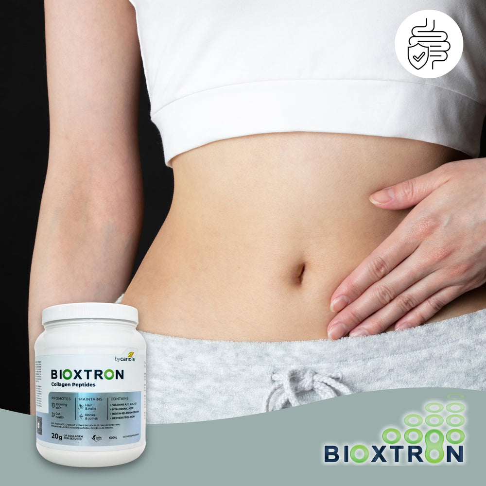 Bioxtron Collagen Peptides Powder visualizes stem cell renewal concept.