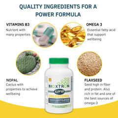 AFA algae and spirulina ingredients featured in Bioxtron Life panel.