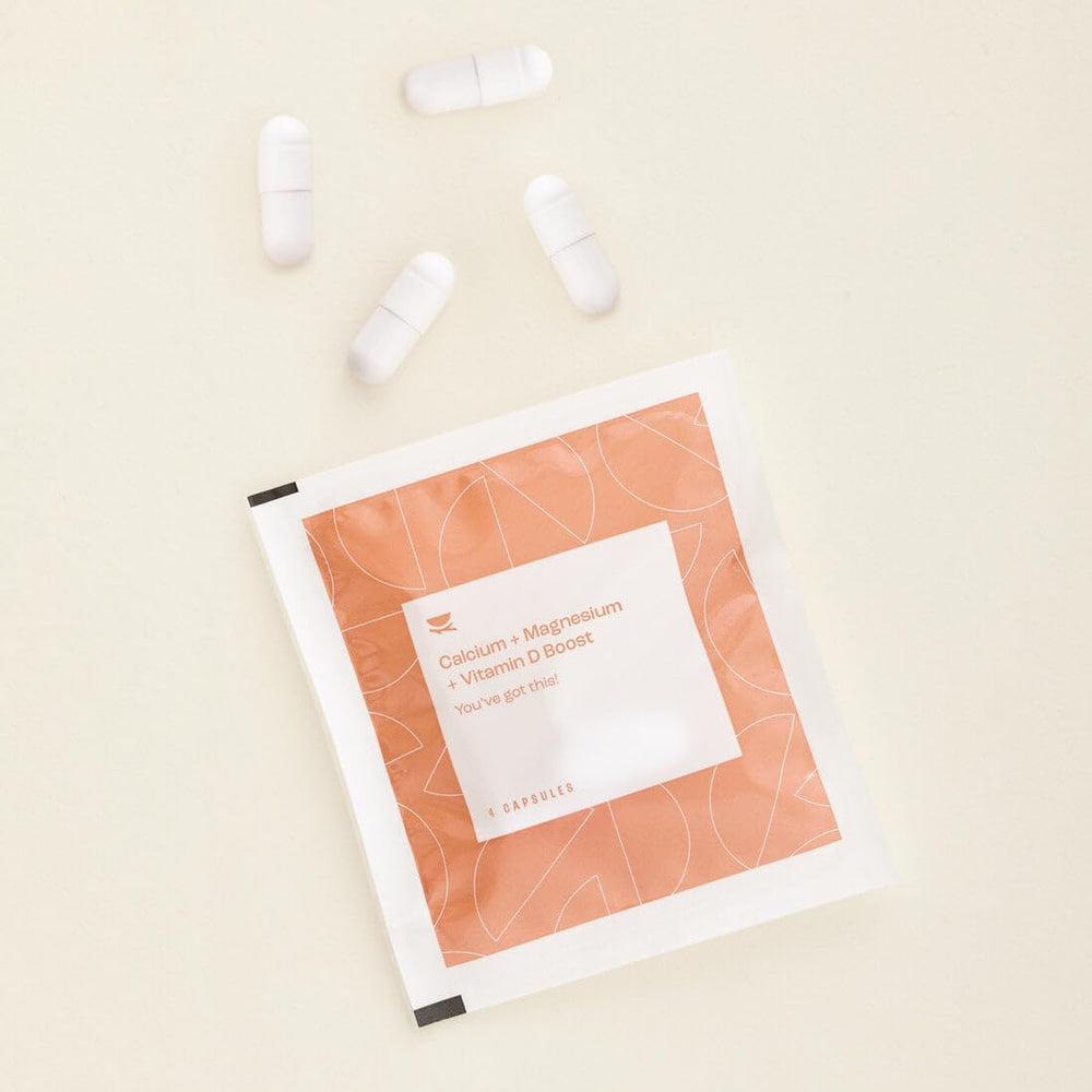 birdandbe supplement capsules sit near evening routine for leg cramp relief.