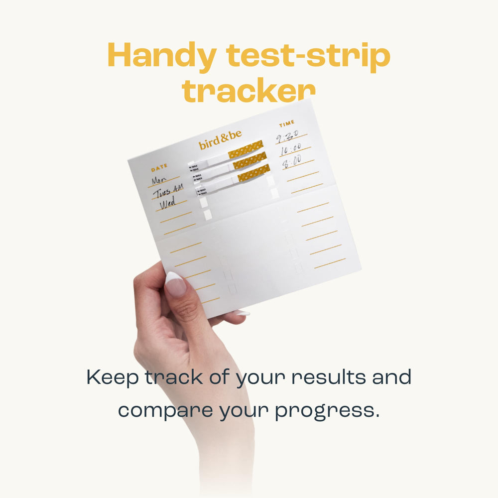 Bird&Be photo-ready result card for easy record keeping.