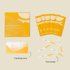 Bird&Be test strip dipping action for easy at-home use.