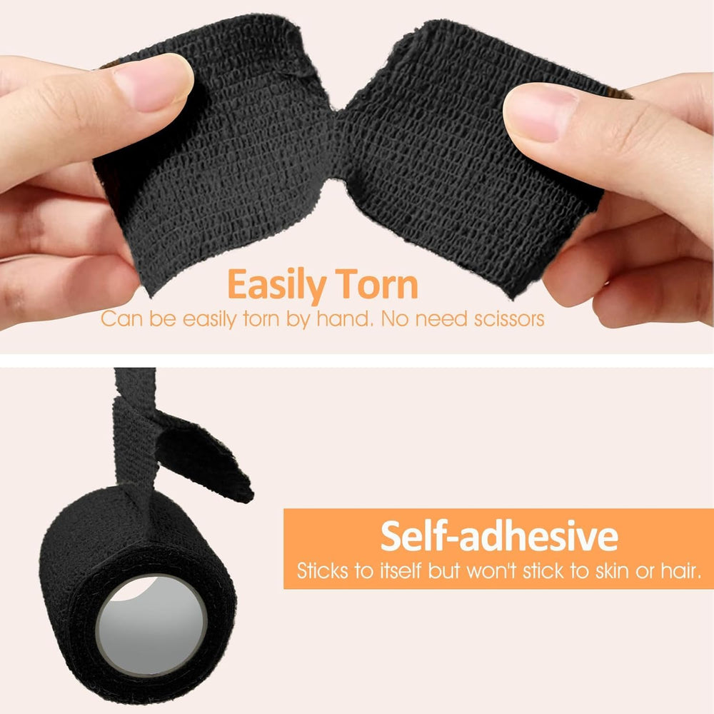 Birddie self-adhesive bandage wrap 3in rainbow color for versatile body wrap
