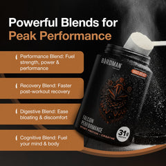 Birdman Falcon Performance serving cup ready for on-the-go workouts