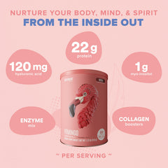 Birdman Fitmingo nutrition label shows low carb and low calorie profile
