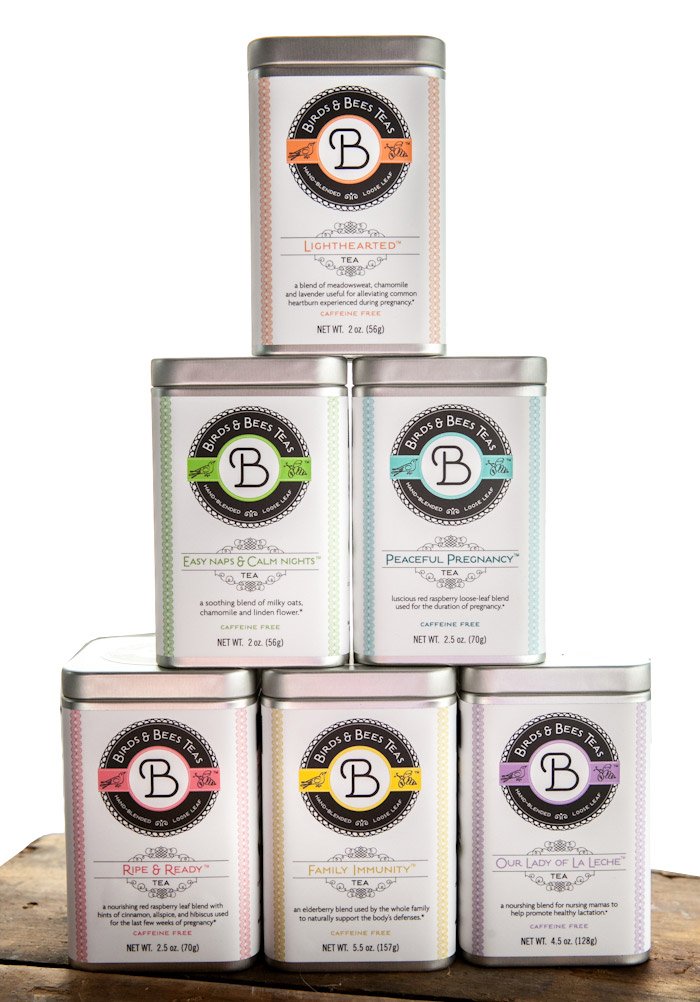 Birds & Bees Teas astragalus root included in the blend description.