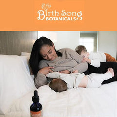 Let There Be Milk tincture bottles close-up highlighting lactation-support blend