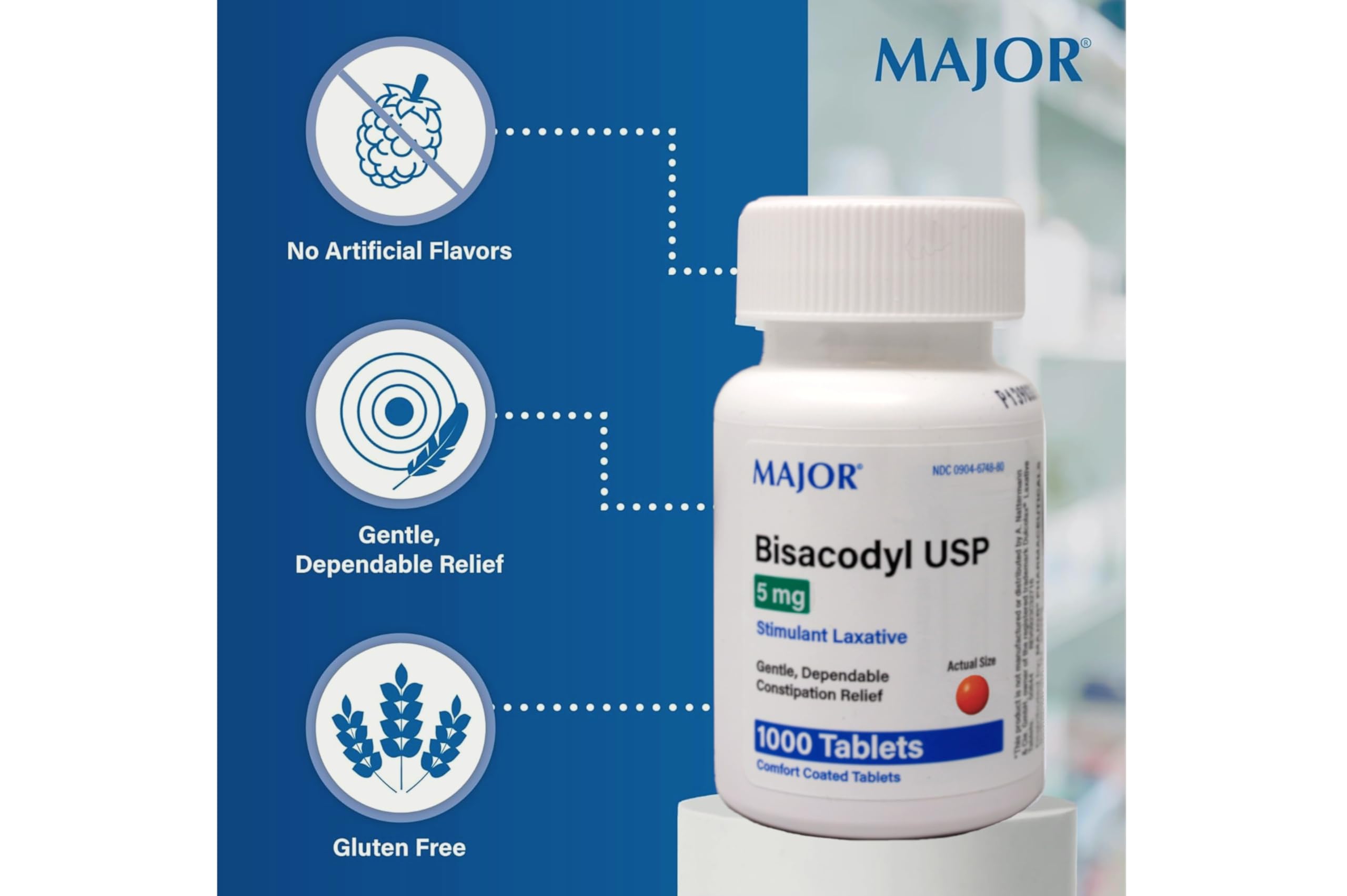 Bisacodyl tablets 5 mg adults use context on package