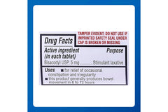 Bisacodyl tablets 5 mg bottle collection illustrates multi-pack convenience
