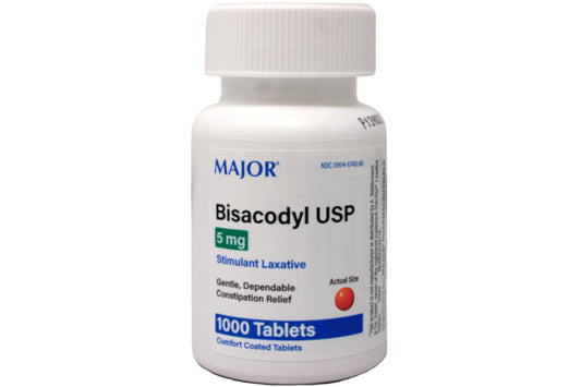 Bisacodyl tablets 5 mg close-up of tablets highlighting coated form for easy ingestion
