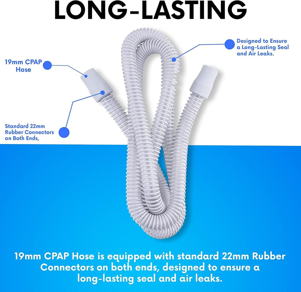 Close-up of BISTRAS 6-foot tubing with smooth, flexible surface