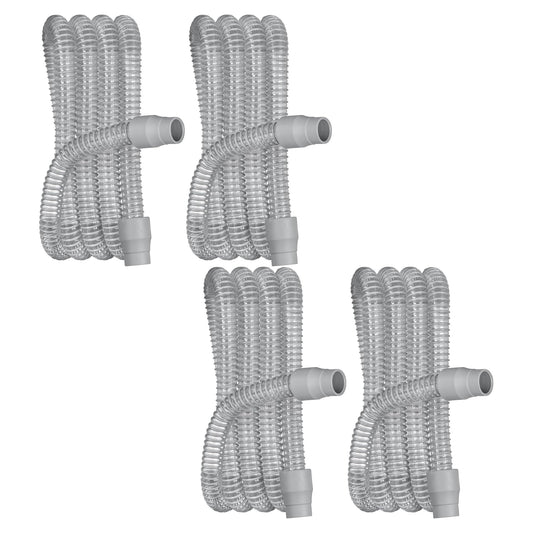 BISTRAS 6-foot CPAP tubing front view showing flexible design and universal compatibility