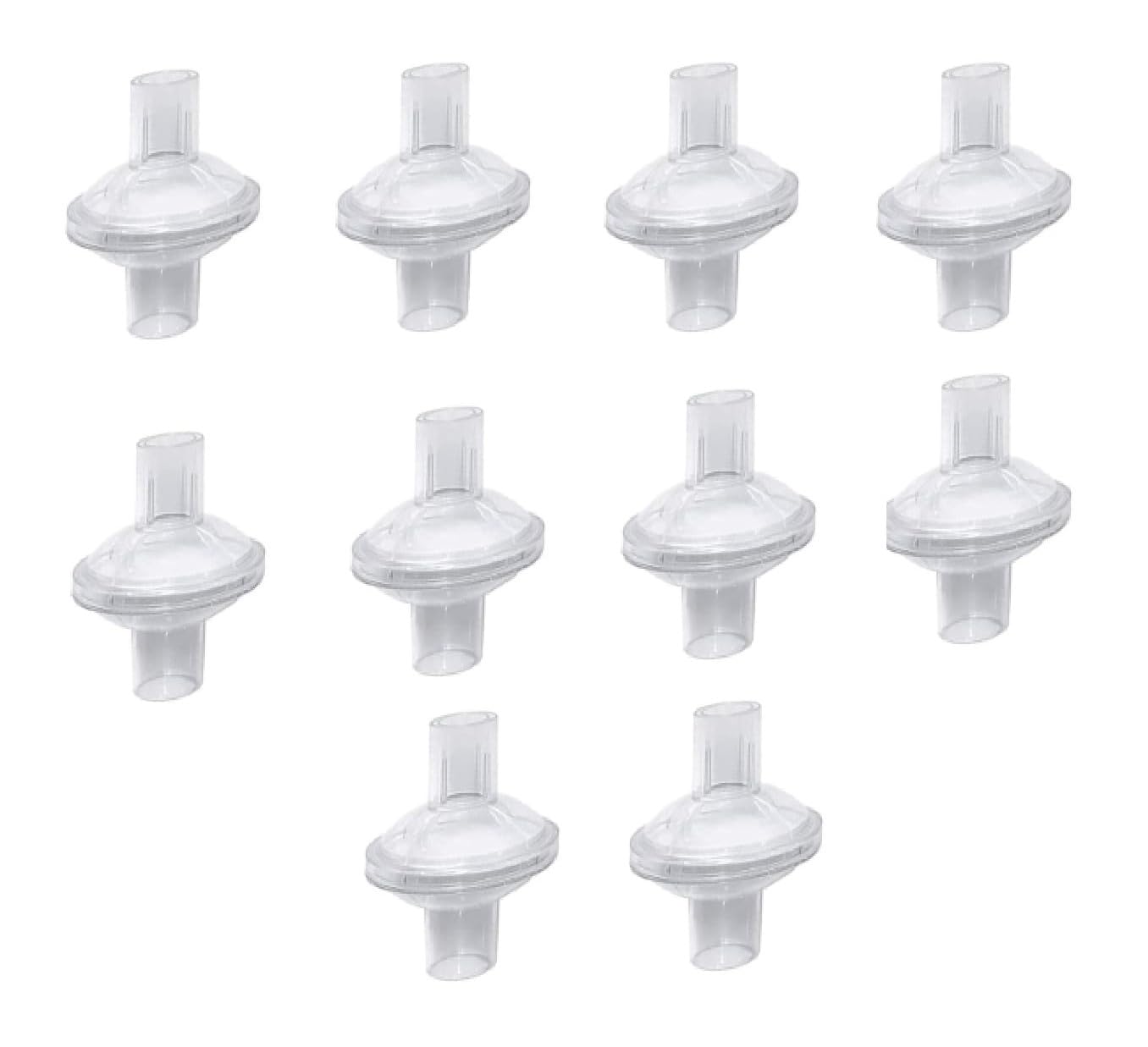 Bistras universal-fit CPAP filter packaging for quick replacement and easy setup.