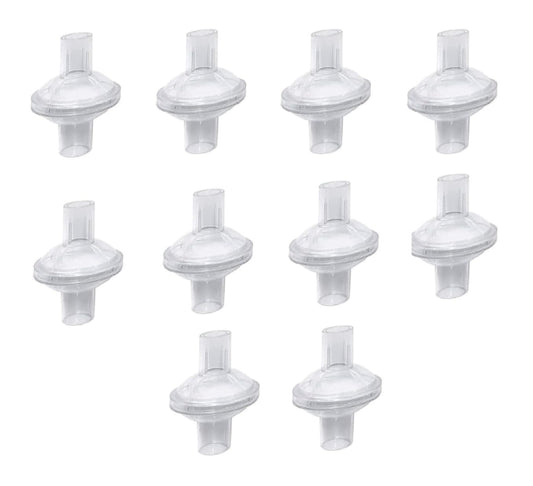 Bistras universal-fit CPAP filter packaging for quick replacement and easy setup.