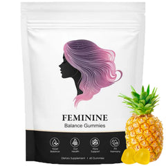 BIWQTY Feminine Balance Gummies bottle ready for daily pineapple probiotic support