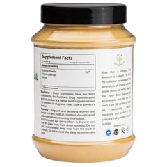 Bixa Botanical Greater Galangal Powder jar close-up highlights purity and scooping ease