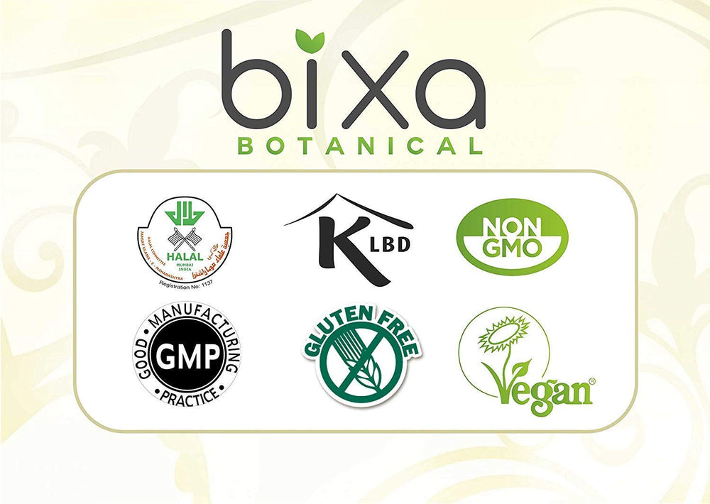 bixa BOTANICAL Papaya Leaf Powder packaging emphasizes natural sourcing