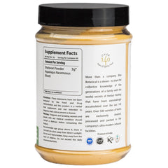 Bixa Botanical Shatavari powder scoop ready for easy servings.