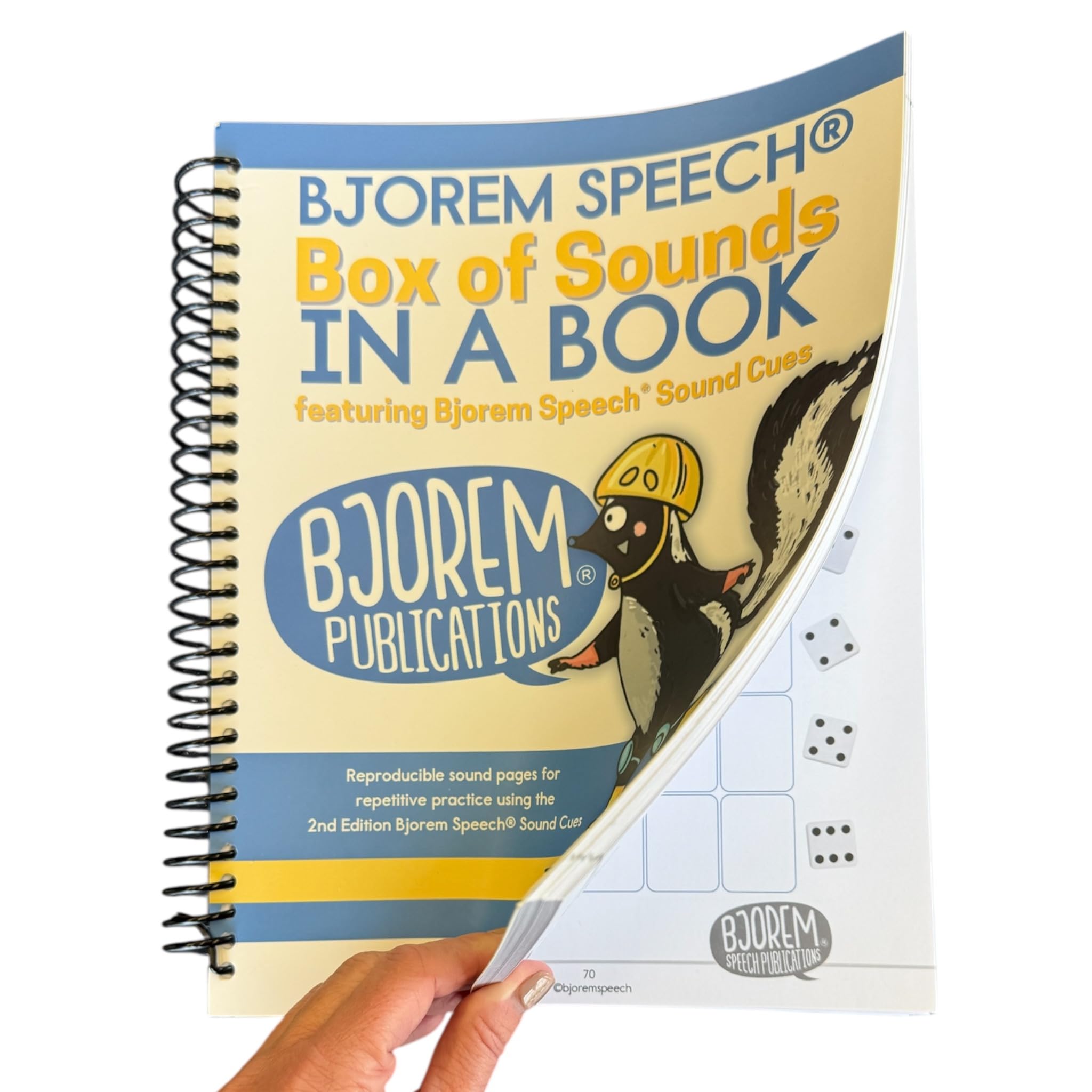 Bjorem Speech Box of Sounds in a Book ready for group sessions and home practice
