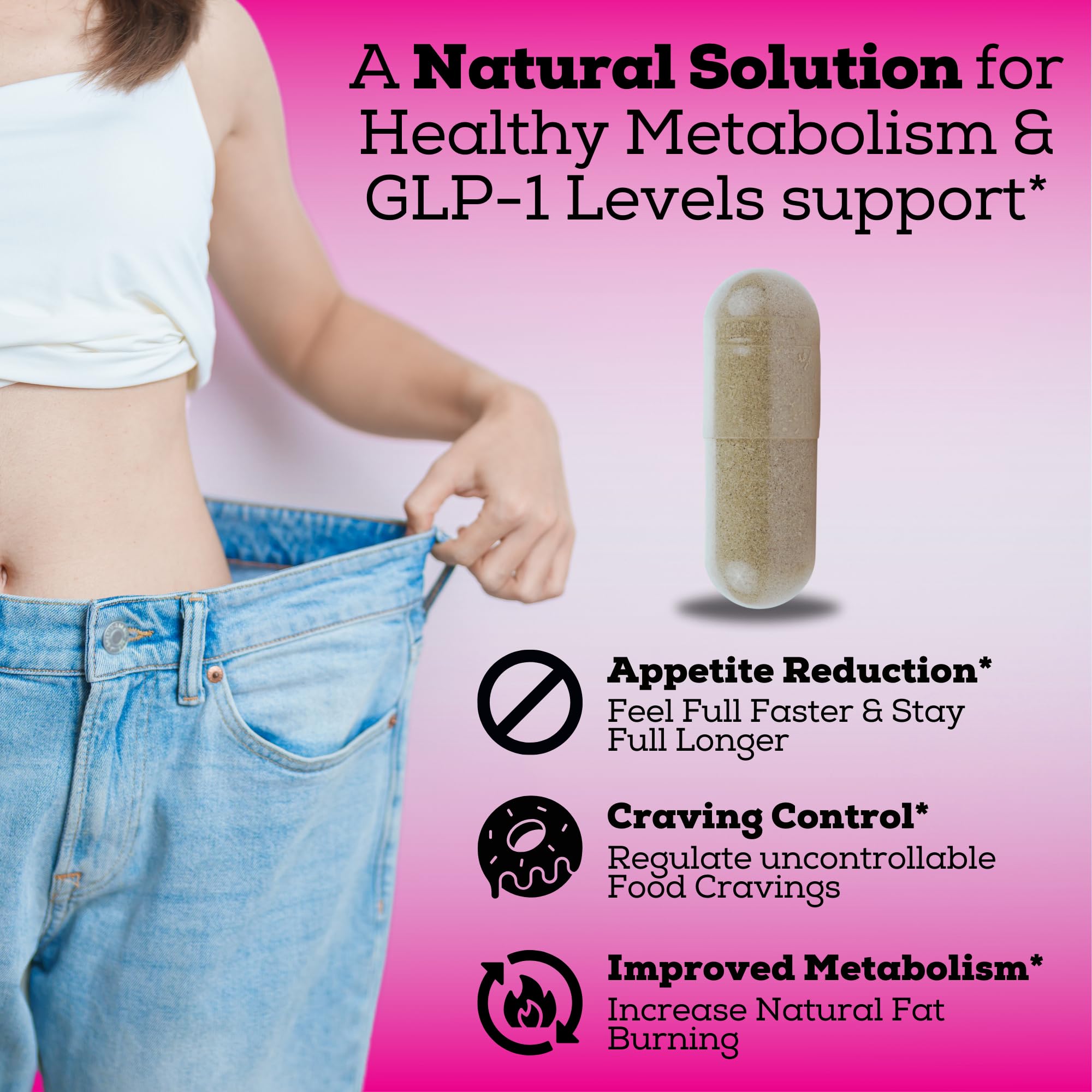 Green tea extract highlights in the GLP-1 Booster formula