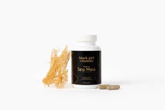 Organic sea moss capsules from Black Girl Vitamins for daily minerals