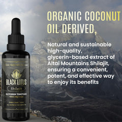 Shilajit dissolved in water for convenient daily routine.