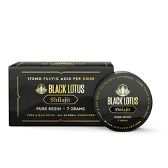 Black Lotus Shilajit Resin from the Altai mountains offers mineral-rich energizing traditional support