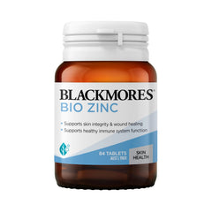 Blackmores Bio Zinc bottle with tablets supports immune health