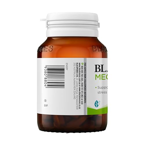 Blackmores Mega B Complex 75 bottle cap highlights freshness for reliable daily dosing