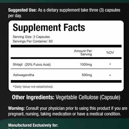 Blast Supplements Ashwagandha capsules provide energy support and stress balance.
