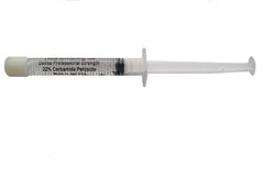 Close-up of Bleach Pro syringe tip and 3ml marking for precise application