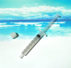 Ten Bleach Pro whitening gel syringes arranged in a tray for convenient kit