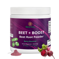 Blend Core Beet Boost organic beet essence jar for natural endurance support