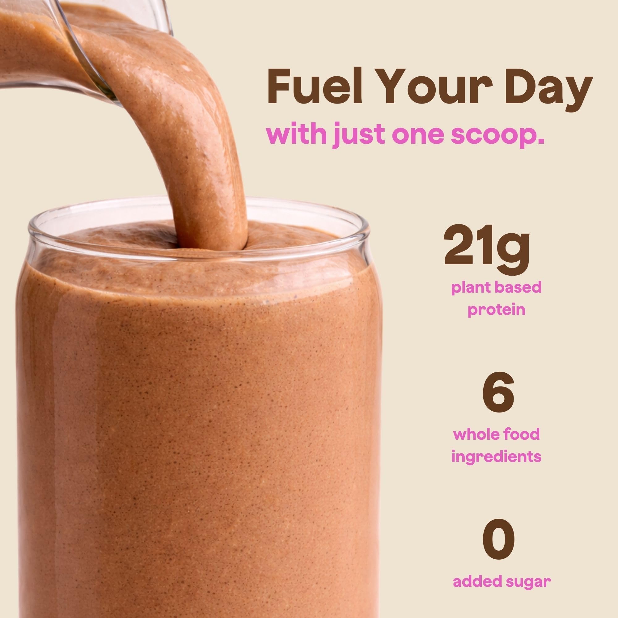 Cocoa dust signals natural chocolate flavor without added sugar