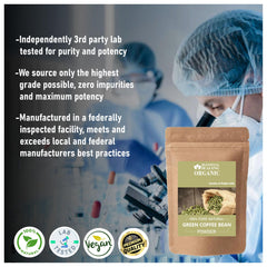 Blessfull Healing organic powder label emphasizes purity and natural sourcing for your recipes.