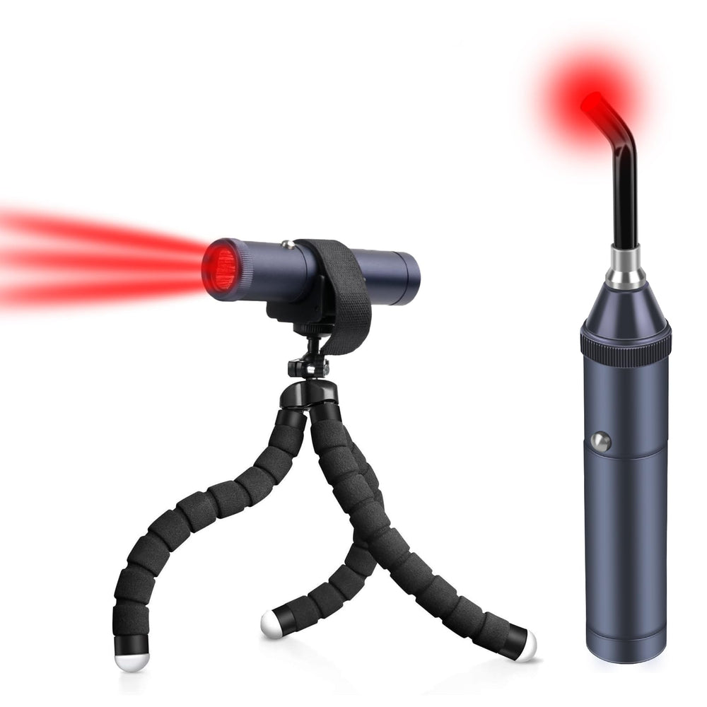 Bliofo infrared red light used on the body area for overall ease.