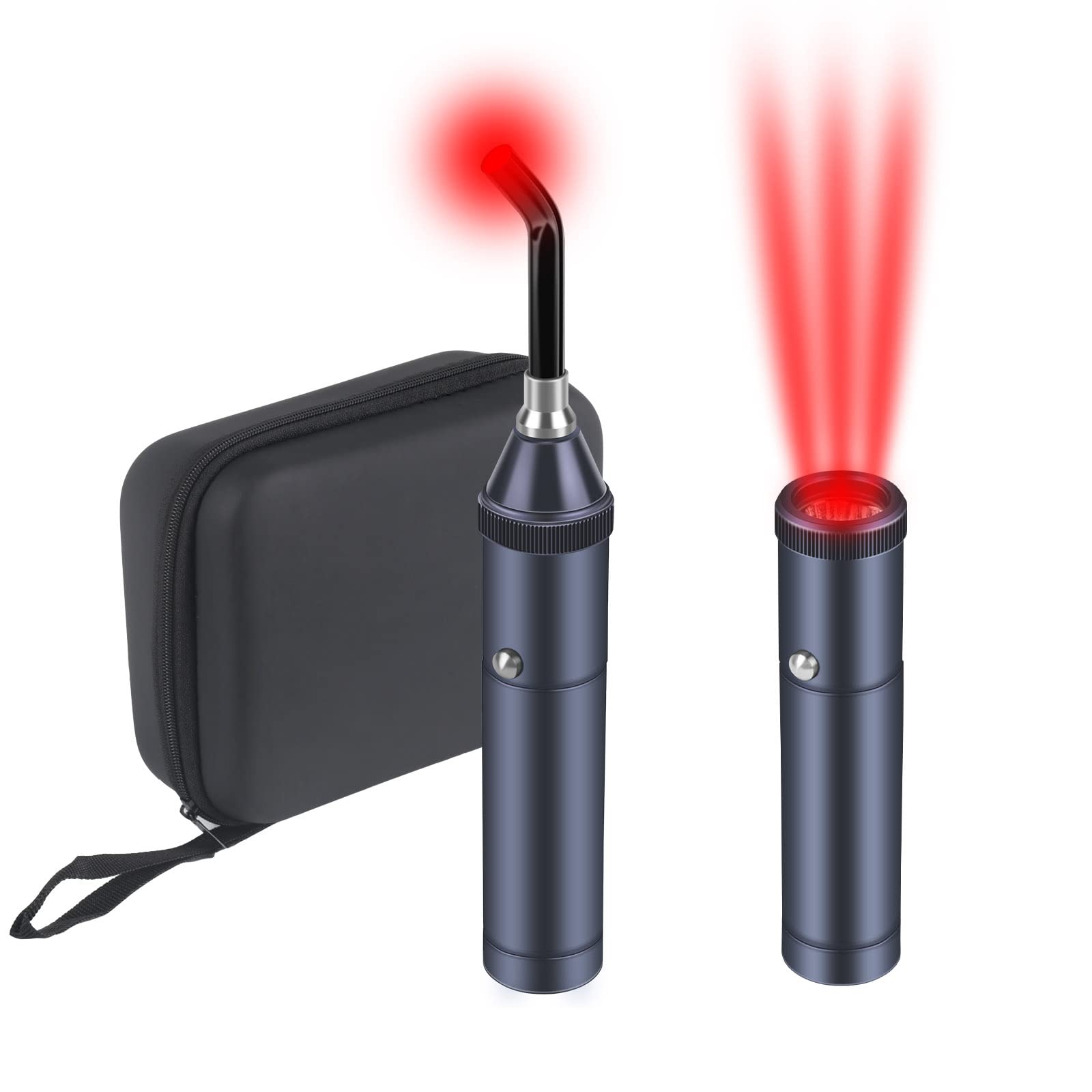 Bliofo infrared red light on the face area for relaxation and comfort.