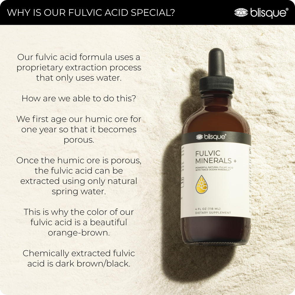 Ingredients list featuring seaweed-derived calcium and magnesium with trace minerals