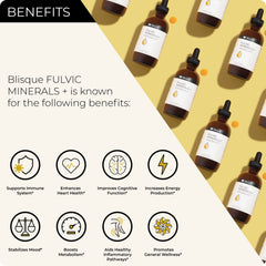 Pouring Blisque Fulvic Minerals for easy daily dosing and hydration