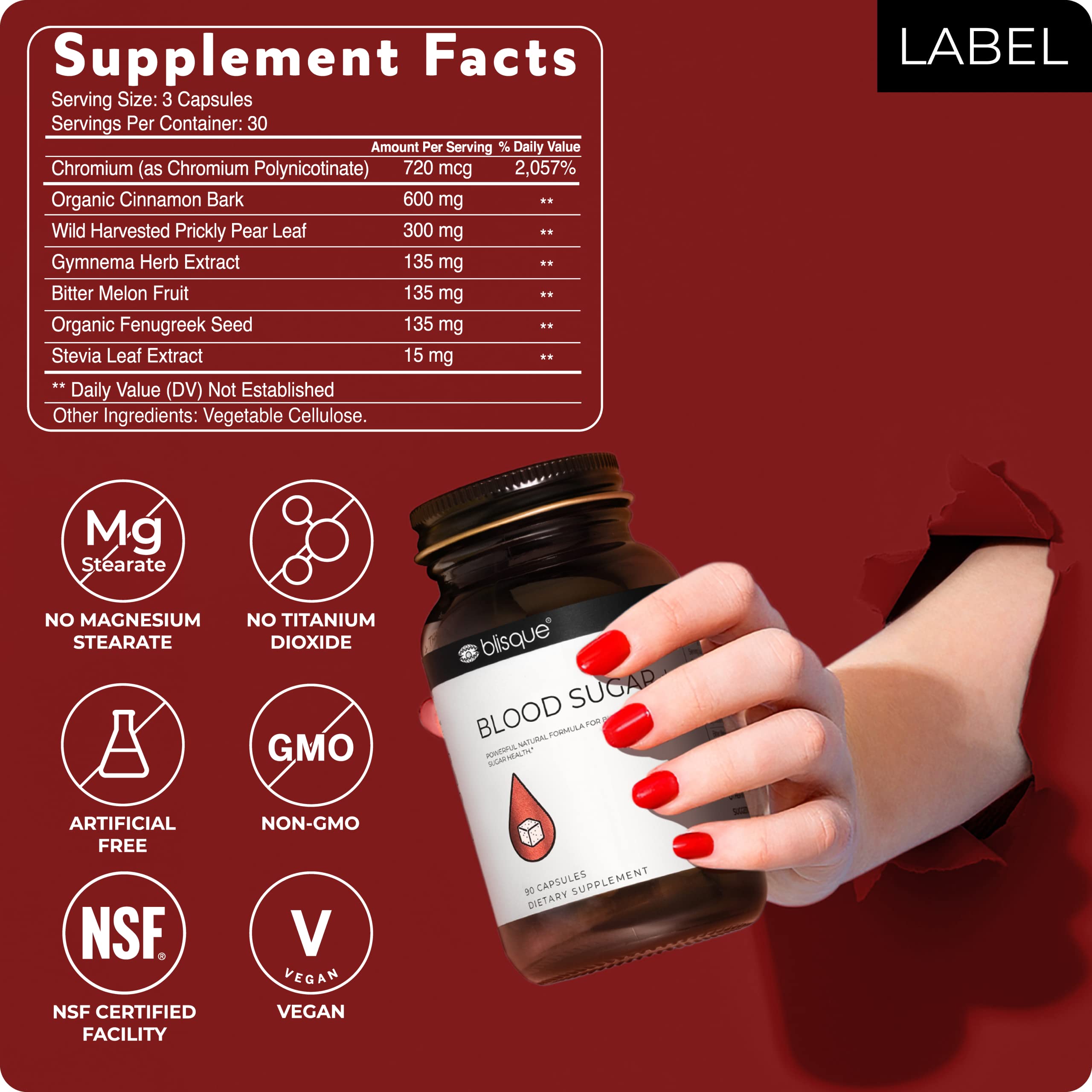 Blisque Gymnema leaves indicate herbal support options