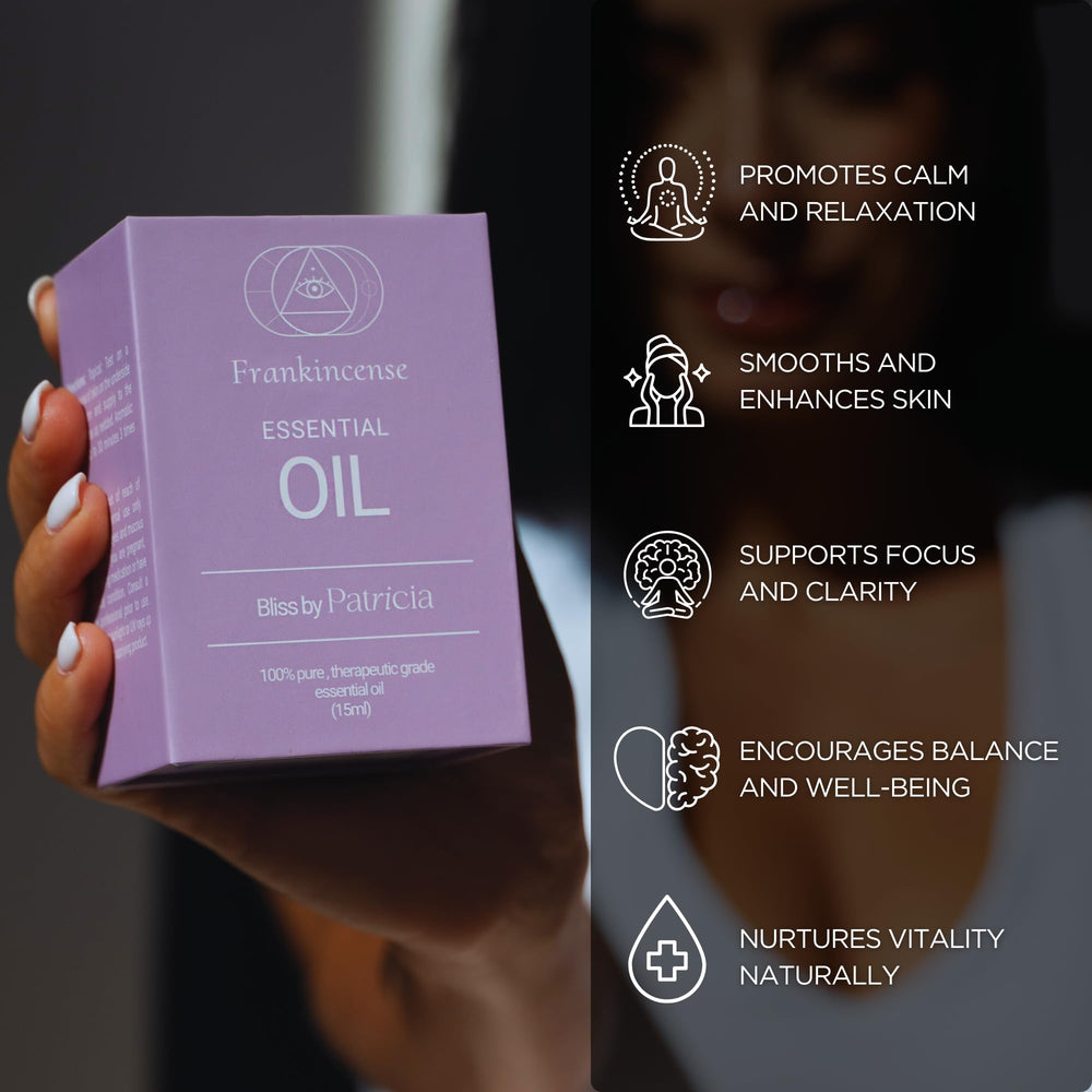 Bliss by Patricia frankincense skincare application for gentle hydration