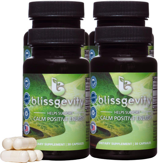 Blissgevity euphoria mood bottle pour suggests a bright start to your day.