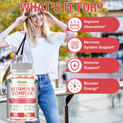 Blivsmlie ingredients panel featuring methylated B vitamins and cofactors.