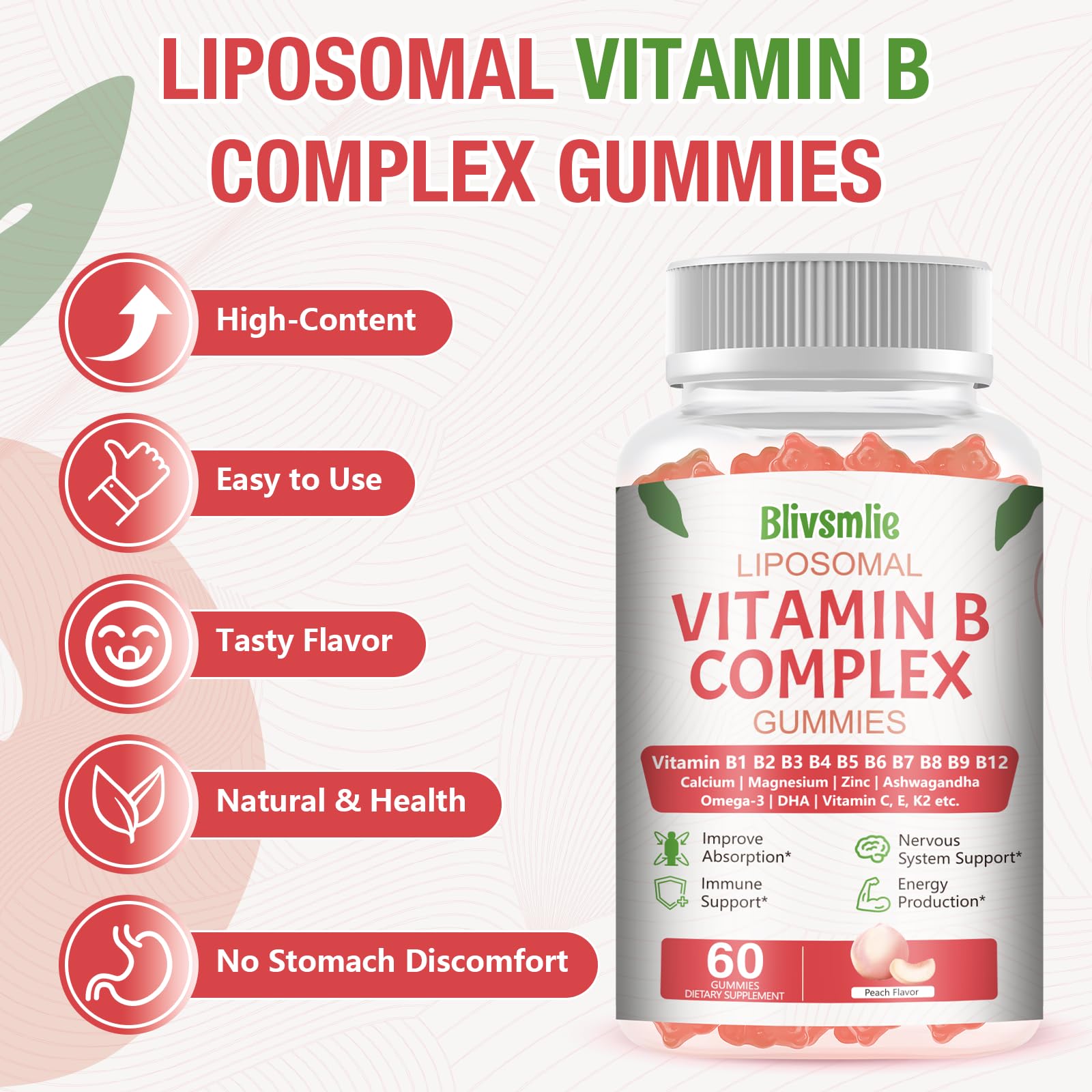 Blivsmlie two-pack packaging front in a kitchen setting for daily wellness.